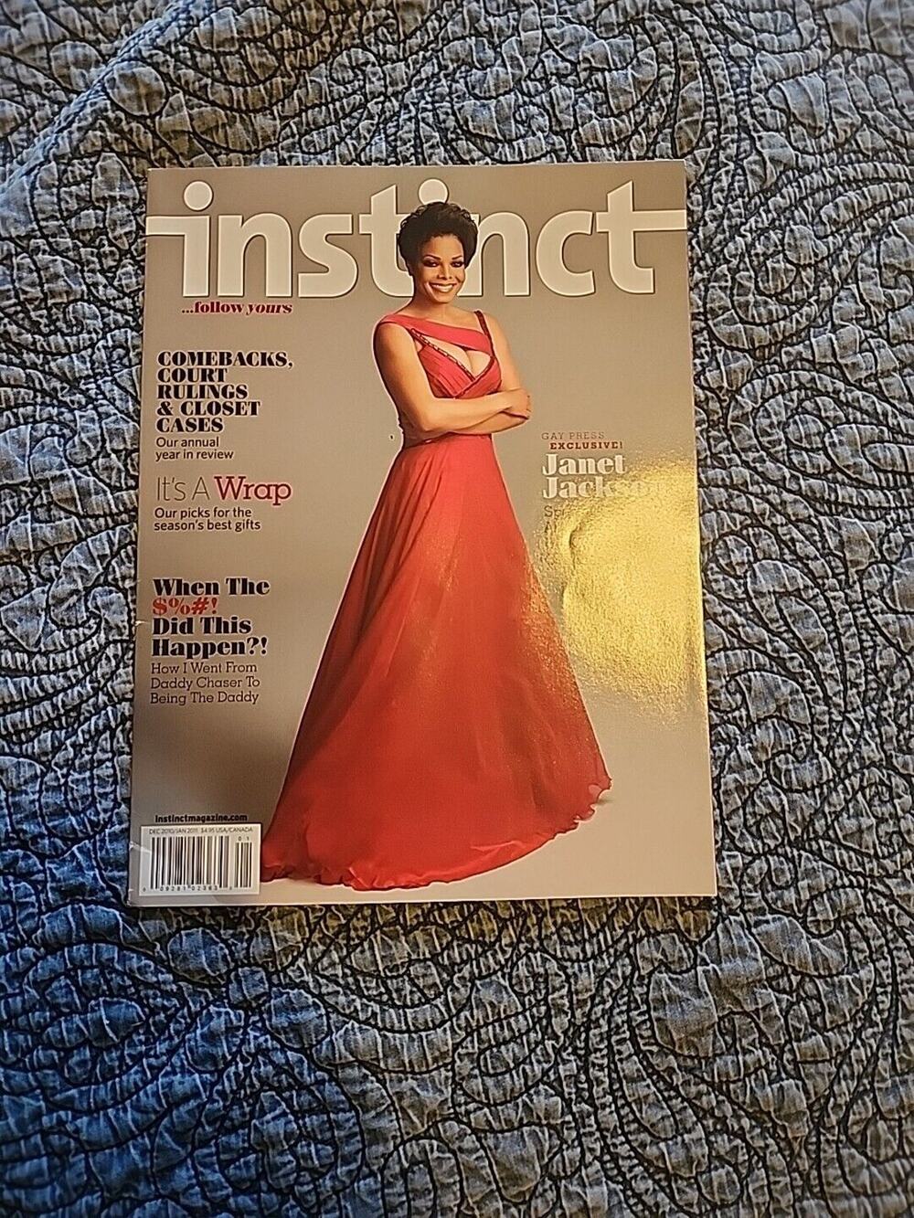 INSTINCT MAGAZINE 12/10-1/11 JANET JACKSON COMEBACKS COURT RULINGS Z2233